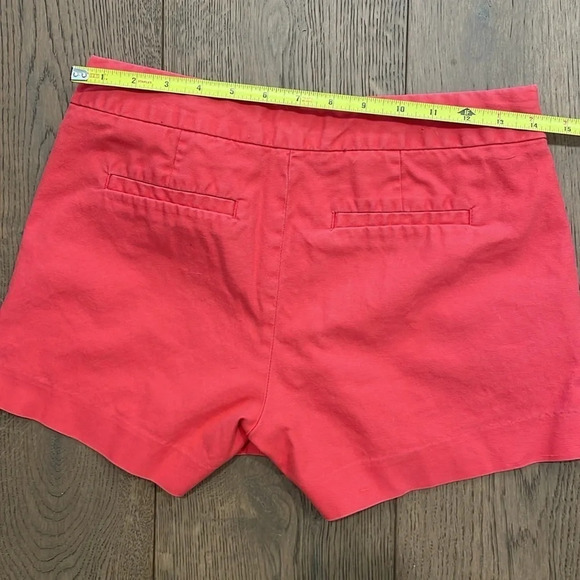 Banana Republic Hampton Fit Classic Chino Khaki Style Red Shorts Size 2 - Picture 5 of 8
